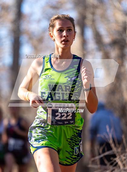 Thumbnail 3 in CHSAA 2A Cross Country Final photogallery.