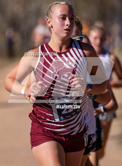 Thumbnail 2 in CHSAA 2A Cross Country Final photogallery.