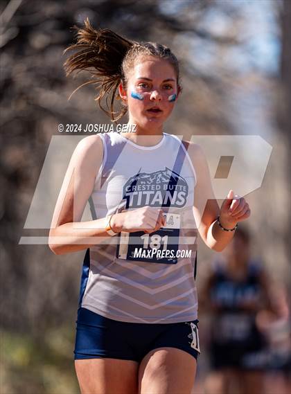 Thumbnail 1 in CHSAA 2A Cross Country Final photogallery.
