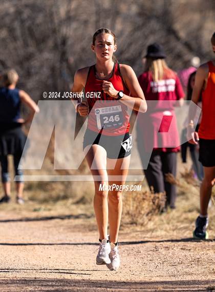 Thumbnail 2 in CHSAA 2A Cross Country Final photogallery.