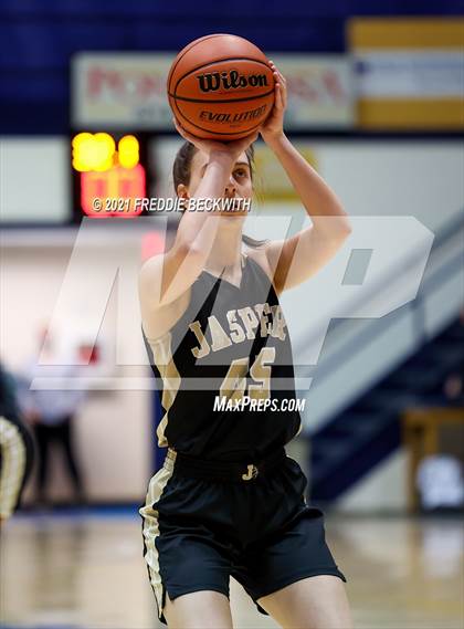 Thumbnail 1 in Evansville Memorial vs. Jasper (Niehause Classic) photogallery.