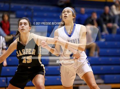 Thumbnail 2 in Evansville Memorial vs. Jasper (Niehause Classic) photogallery.