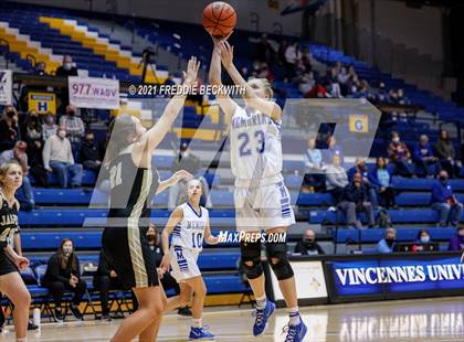 Thumbnail 3 in Evansville Memorial vs. Jasper (Niehause Classic) photogallery.
