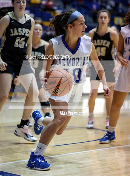 Thumbnail 2 in Evansville Memorial vs. Jasper (Niehause Classic) photogallery.