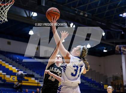 Thumbnail 2 in Evansville Memorial vs. Jasper (Niehause Classic) photogallery.