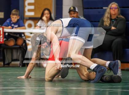 Thumbnail 2 in The Meadows School vs. Durango (Spring Valley Duals Final Round 2) photogallery.