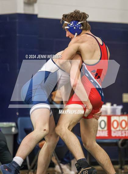 Thumbnail 1 in The Meadows School vs. Durango (Spring Valley Duals Final Round 2) photogallery.