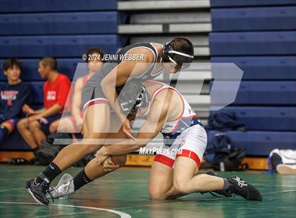 Thumbnail 2 in The Meadows School vs. Durango (Spring Valley Duals Final Round 2) photogallery.