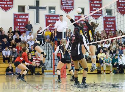 Thumbnail 3 in El Dorado @ Flintridge Sacred Heart (CIF SS Playoffs) photogallery.