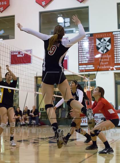 Thumbnail 3 in El Dorado @ Flintridge Sacred Heart (CIF SS Playoffs) photogallery.