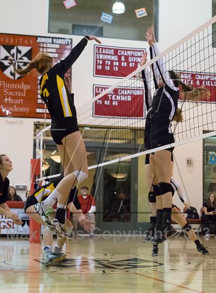 Thumbnail 3 in El Dorado @ Flintridge Sacred Heart (CIF SS Playoffs) photogallery.