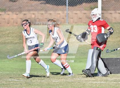Thumbnail 3 in Charlotte Latin @ Cary Christian (NCISAA Second Round Playoff) photogallery.