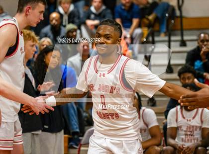 Thumbnail 2 in Archbishop Spalding @ St. John’s (Capital Hoops Mayhem on Military) photogallery.