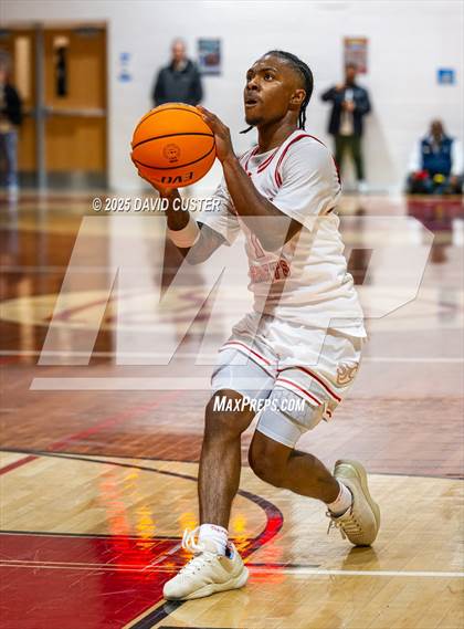 Thumbnail 1 in Archbishop Spalding @ St. John’s (Capital Hoops Mayhem on Military) photogallery.