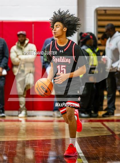 Thumbnail 3 in Archbishop Spalding @ St. John’s (Capital Hoops Mayhem on Military) photogallery.