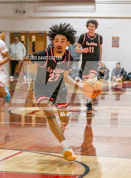 Thumbnail 3 in Archbishop Spalding @ St. John’s (Capital Hoops Mayhem on Military) photogallery.