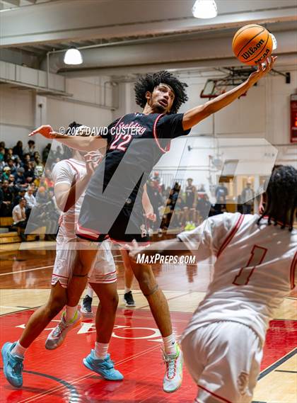 Thumbnail 3 in Archbishop Spalding @ St. John’s (Capital Hoops Mayhem on Military) photogallery.