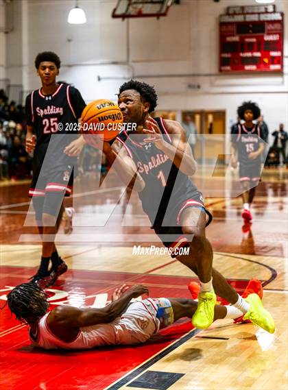 Thumbnail 1 in Archbishop Spalding @ St. John’s (Capital Hoops Mayhem on Military) photogallery.