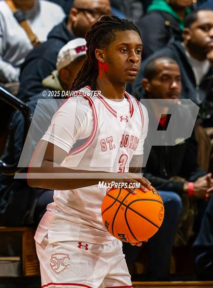 Thumbnail 2 in Archbishop Spalding @ St. John’s (Capital Hoops Mayhem on Military) photogallery.
