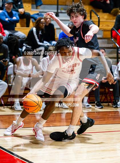 Thumbnail 2 in Archbishop Spalding @ St. John’s (Capital Hoops Mayhem on Military) photogallery.
