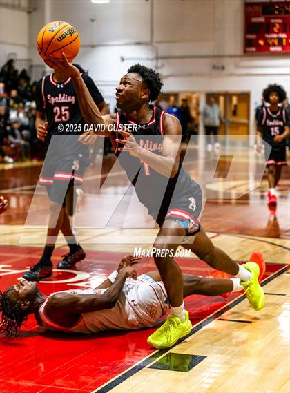 Thumbnail 2 in Archbishop Spalding @ St. John’s (Capital Hoops Mayhem on Military) photogallery.