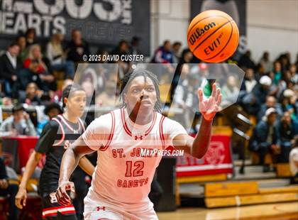 Thumbnail 1 in Archbishop Spalding @ St. John’s (Capital Hoops Mayhem on Military) photogallery.