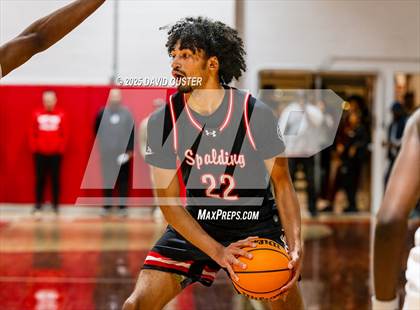 Thumbnail 3 in Archbishop Spalding @ St. John’s (Capital Hoops Mayhem on Military) photogallery.