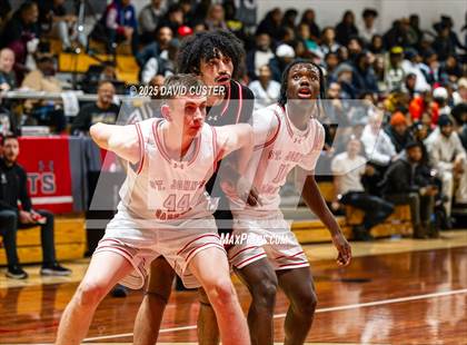 Thumbnail 1 in Archbishop Spalding @ St. John’s (Capital Hoops Mayhem on Military) photogallery.