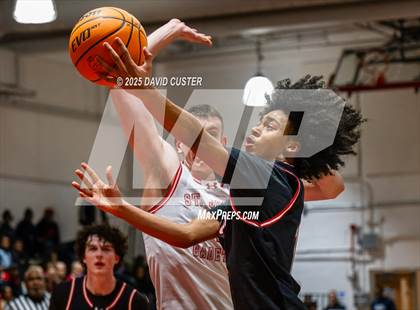 Thumbnail 3 in Archbishop Spalding @ St. John’s (Capital Hoops Mayhem on Military) photogallery.