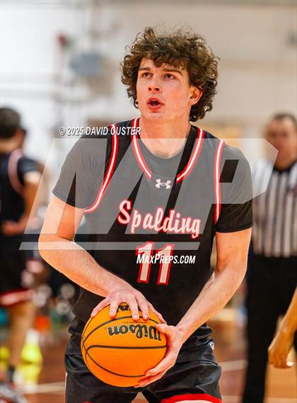 Thumbnail 1 in Archbishop Spalding @ St. John’s (Capital Hoops Mayhem on Military) photogallery.
