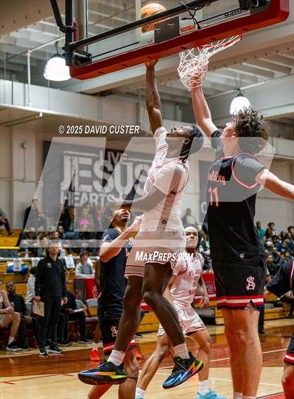 Thumbnail 3 in Archbishop Spalding @ St. John’s (Capital Hoops Mayhem on Military) photogallery.