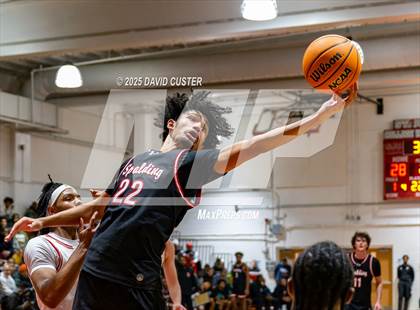 Thumbnail 2 in Archbishop Spalding @ St. John’s (Capital Hoops Mayhem on Military) photogallery.