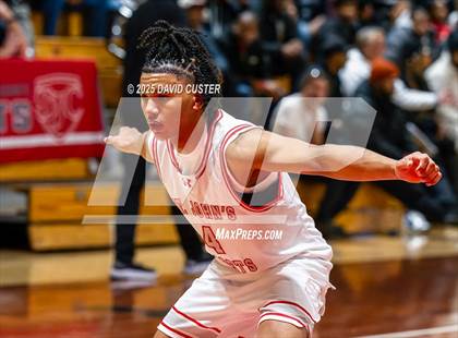Thumbnail 2 in Archbishop Spalding @ St. John’s (Capital Hoops Mayhem on Military) photogallery.