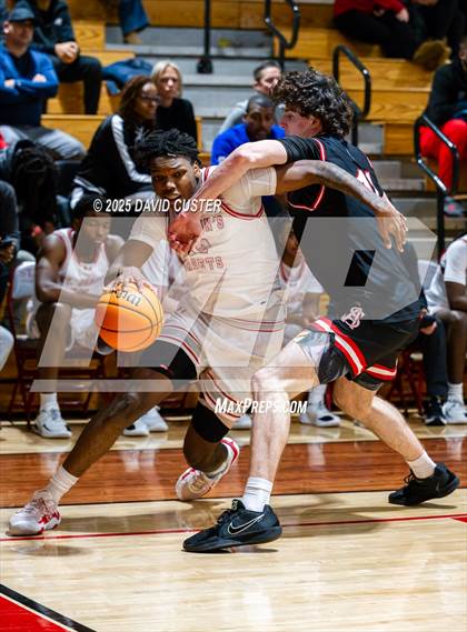 Thumbnail 3 in Archbishop Spalding @ St. John’s (Capital Hoops Mayhem on Military) photogallery.