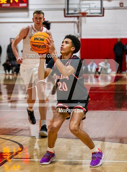 Thumbnail 1 in Archbishop Spalding @ St. John’s (Capital Hoops Mayhem on Military) photogallery.