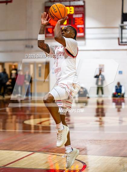 Thumbnail 3 in Archbishop Spalding @ St. John’s (Capital Hoops Mayhem on Military) photogallery.