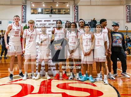 Thumbnail 1 in Archbishop Spalding @ St. John’s (Capital Hoops Mayhem on Military) photogallery.