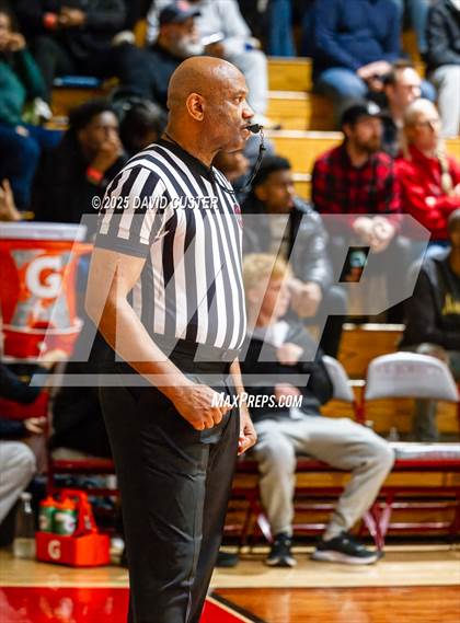 Thumbnail 2 in Archbishop Spalding @ St. John’s (Capital Hoops Mayhem on Military) photogallery.