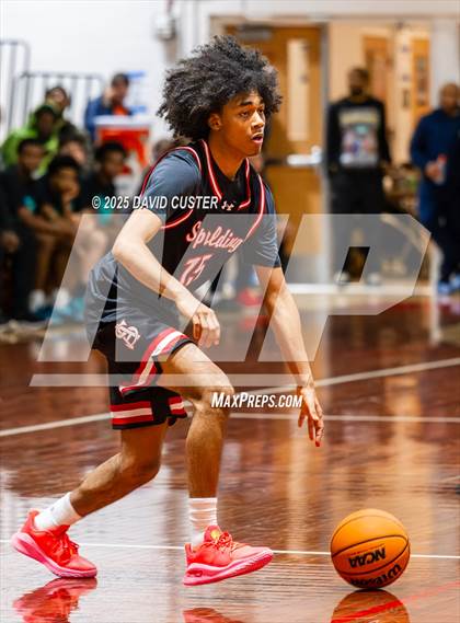 Thumbnail 1 in Archbishop Spalding @ St. John’s (Capital Hoops Mayhem on Military) photogallery.