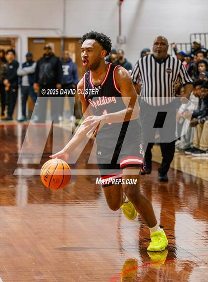 Thumbnail 2 in Archbishop Spalding @ St. John’s (Capital Hoops Mayhem on Military) photogallery.