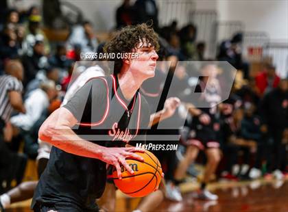 Thumbnail 3 in Archbishop Spalding @ St. John’s (Capital Hoops Mayhem on Military) photogallery.