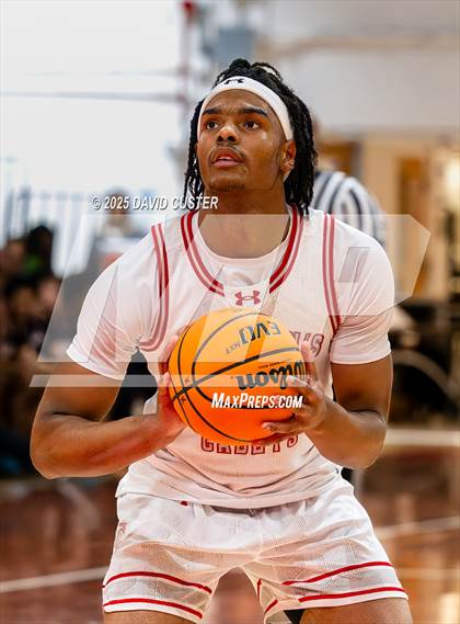 Thumbnail 1 in Archbishop Spalding @ St. John’s (Capital Hoops Mayhem on Military) photogallery.