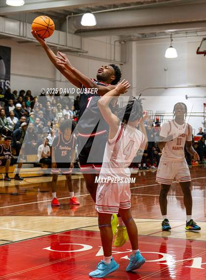 Thumbnail 1 in Archbishop Spalding @ St. John’s (Capital Hoops Mayhem on Military) photogallery.