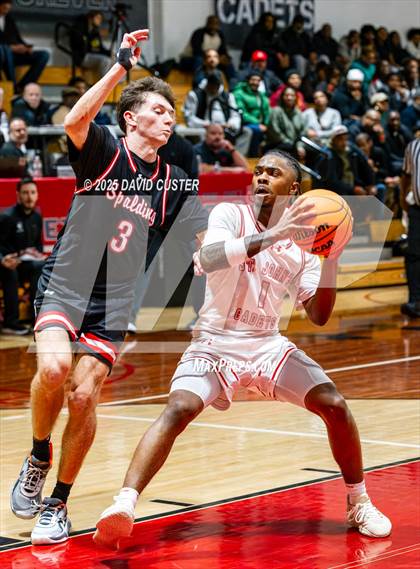 Thumbnail 2 in Archbishop Spalding @ St. John’s (Capital Hoops Mayhem on Military) photogallery.