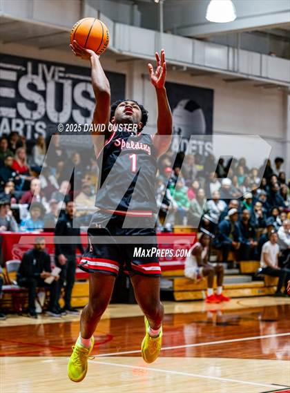 Thumbnail 3 in Archbishop Spalding @ St. John’s (Capital Hoops Mayhem on Military) photogallery.