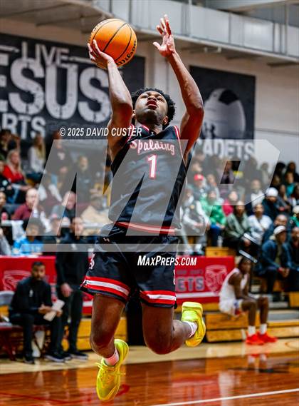 Thumbnail 2 in Archbishop Spalding @ St. John’s (Capital Hoops Mayhem on Military) photogallery.
