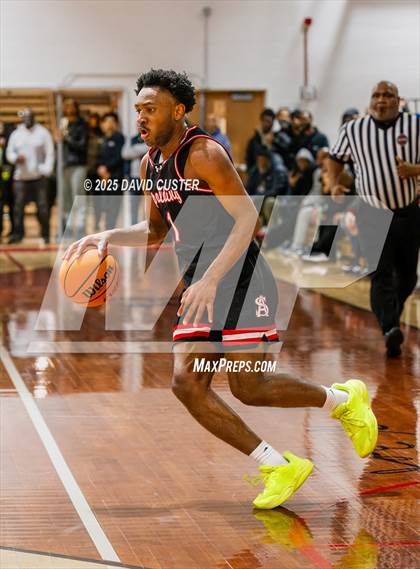 Thumbnail 3 in Archbishop Spalding @ St. John’s (Capital Hoops Mayhem on Military) photogallery.