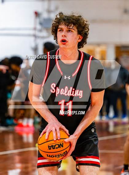 Thumbnail 2 in Archbishop Spalding @ St. John’s (Capital Hoops Mayhem on Military) photogallery.