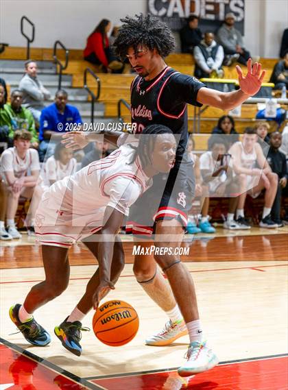 Thumbnail 2 in Archbishop Spalding @ St. John’s (Capital Hoops Mayhem on Military) photogallery.