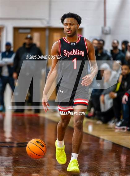 Thumbnail 2 in Archbishop Spalding @ St. John’s (Capital Hoops Mayhem on Military) photogallery.